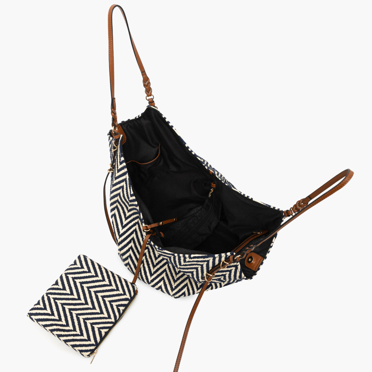 Sac shopper bleu marine S-Ringo