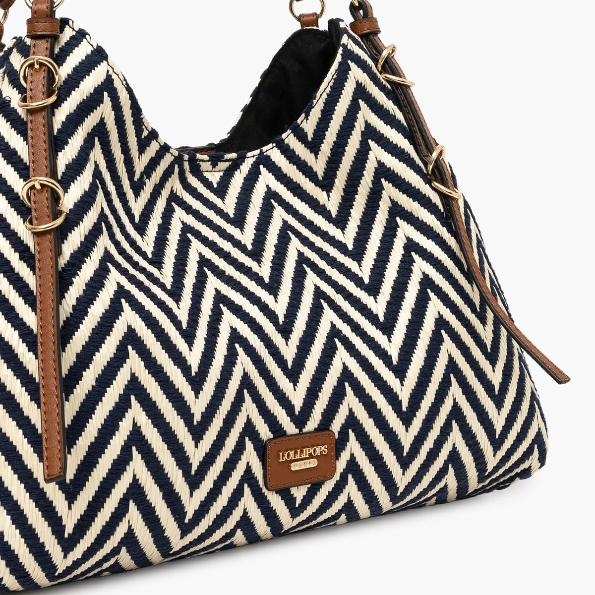 Sac shopper bleu marine S-Ringo