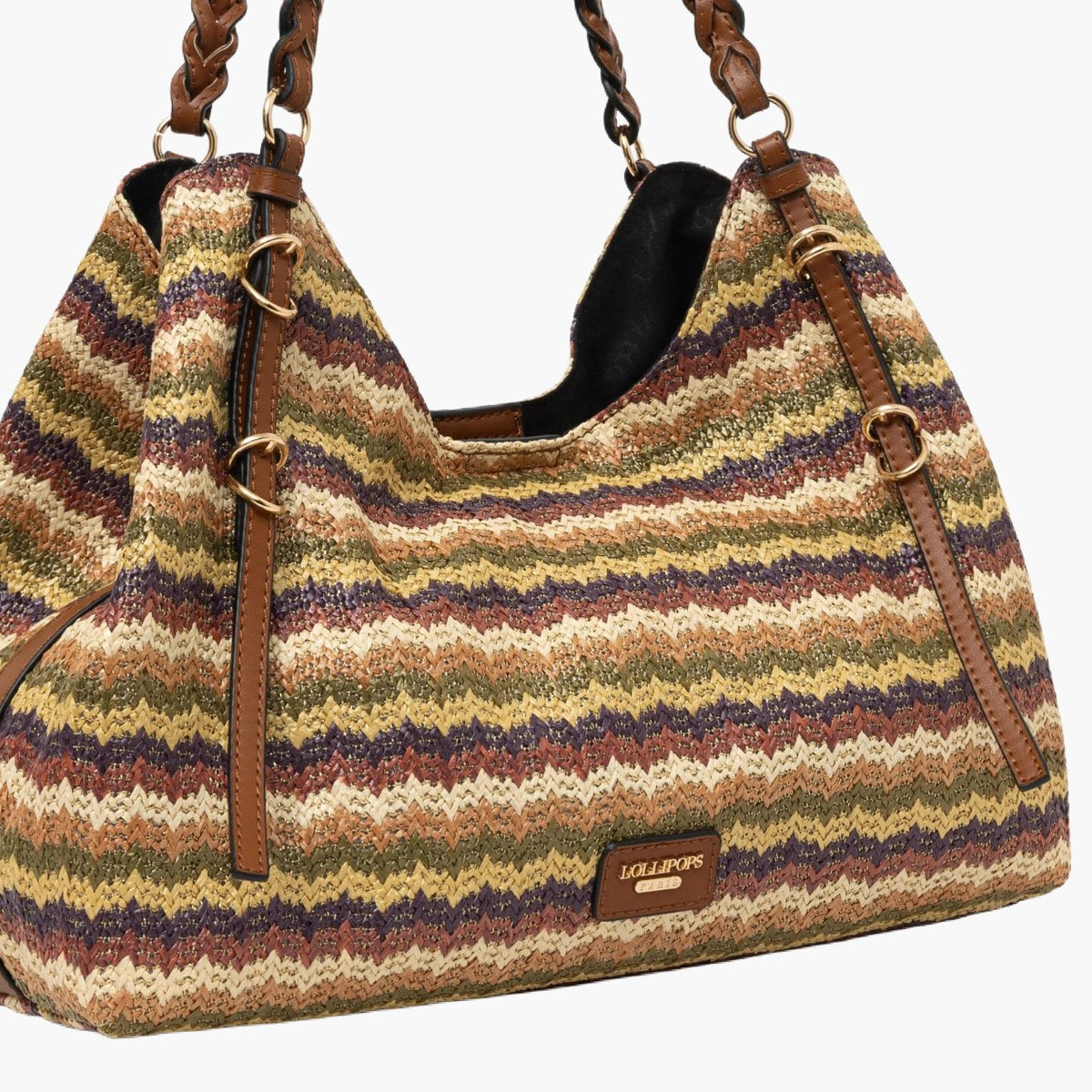 Sac shopper multicolore S-Ringo