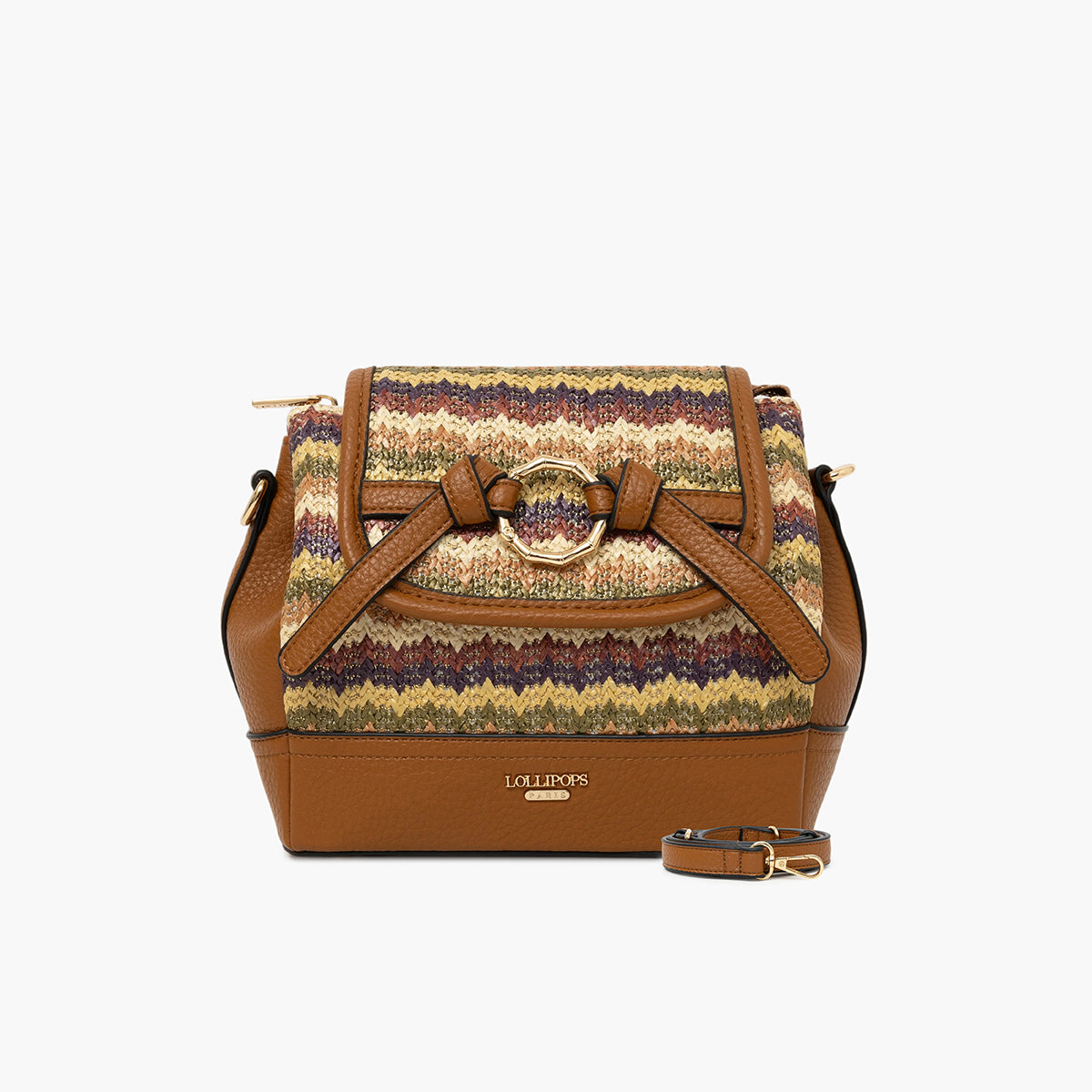 Sac porté épaule camel Steevy