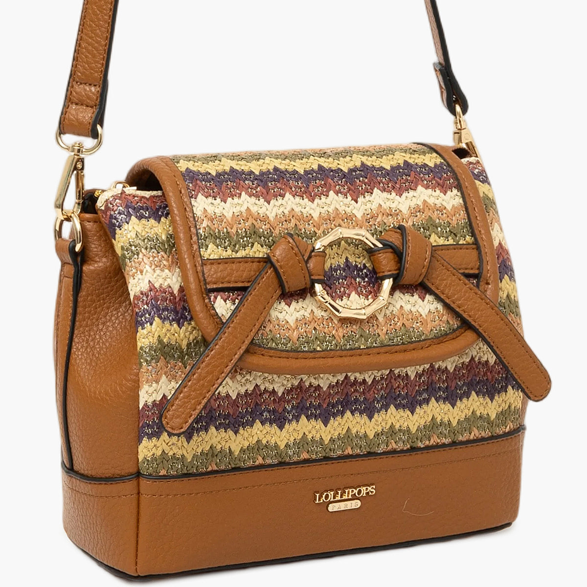 Sac porté épaule camel Steevy