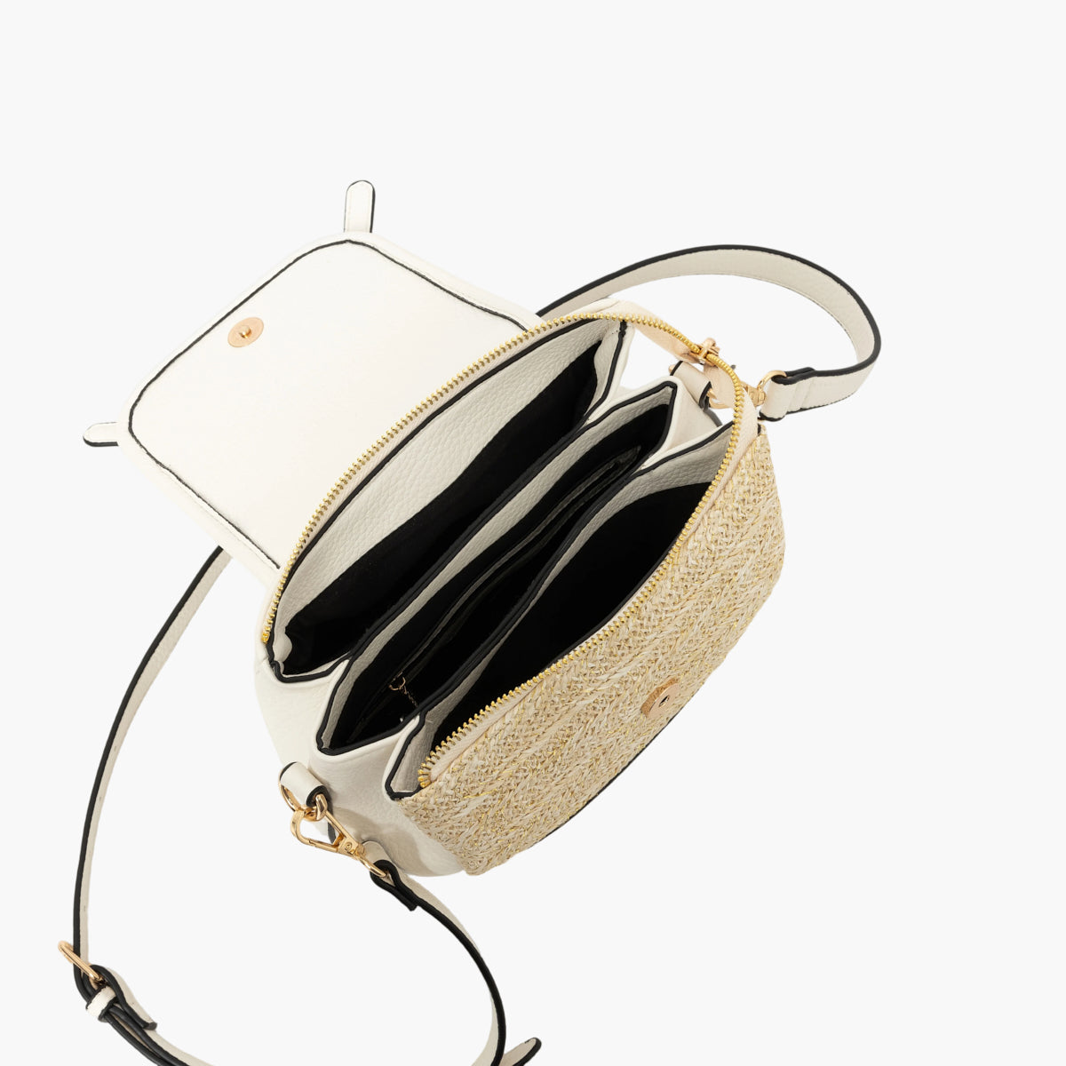 Sac porté épaule blanc Steevy