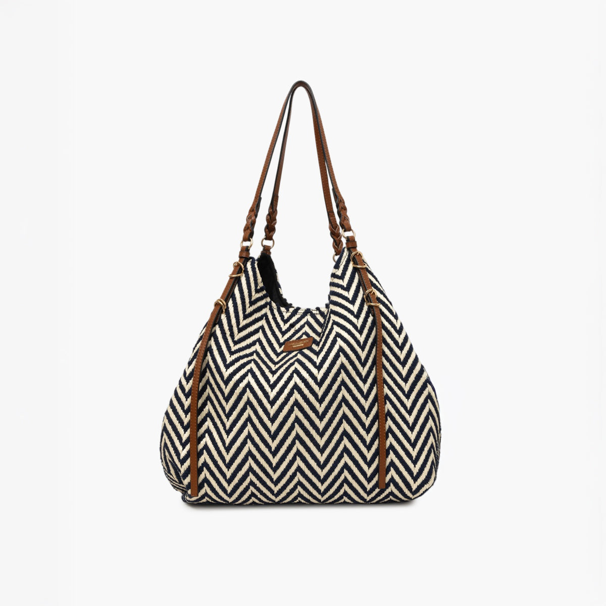 Grand sac shopper bleu marine S-Ringo