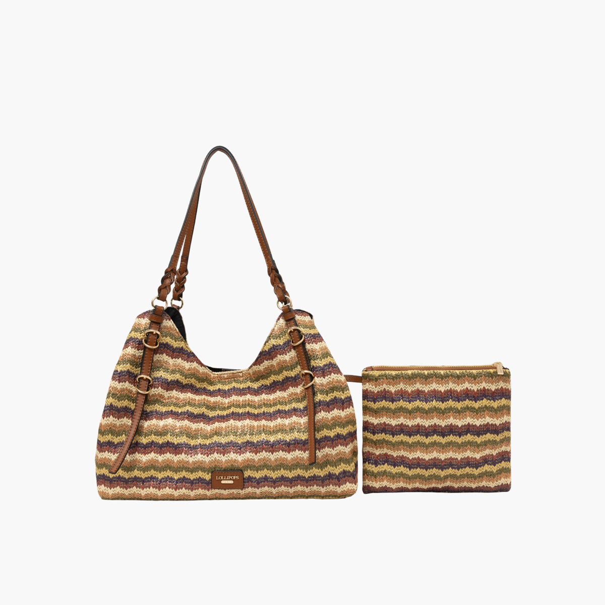 Sac shopper multicolore S-Ringo