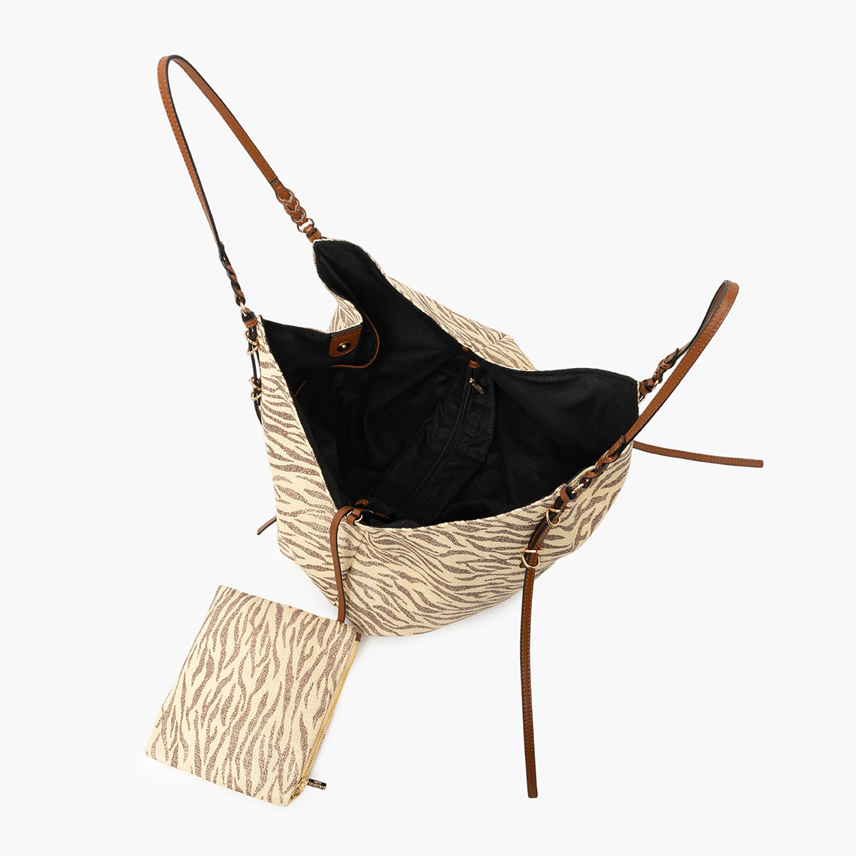 Sac shopper marron S-Ringo