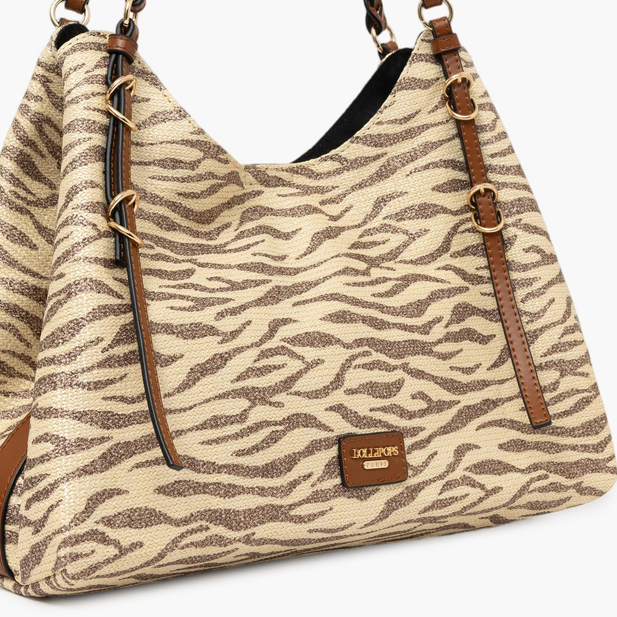 Sac shopper marron S-Ringo