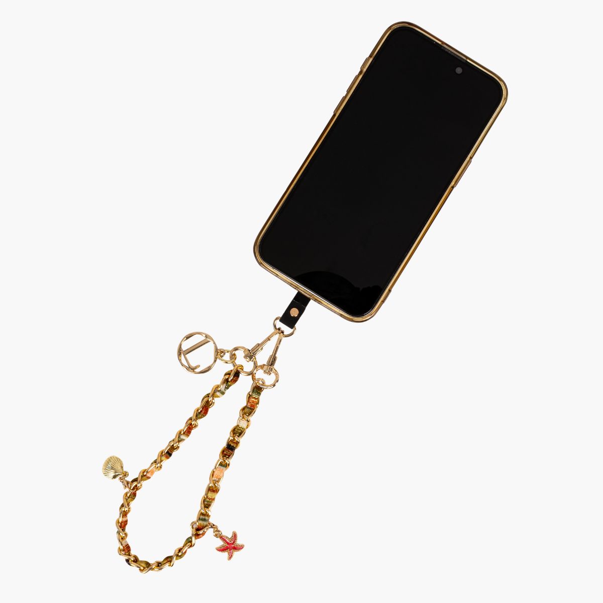 Chaine de téléphone étoile de mer et coquillage Seymour