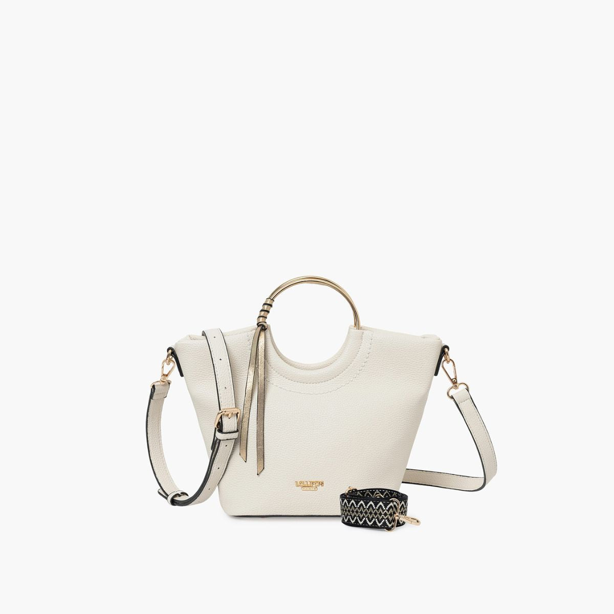 Petit sac shopper ivoire Sefa