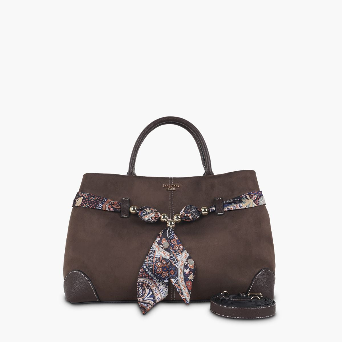 Sac shopper marron Shirley