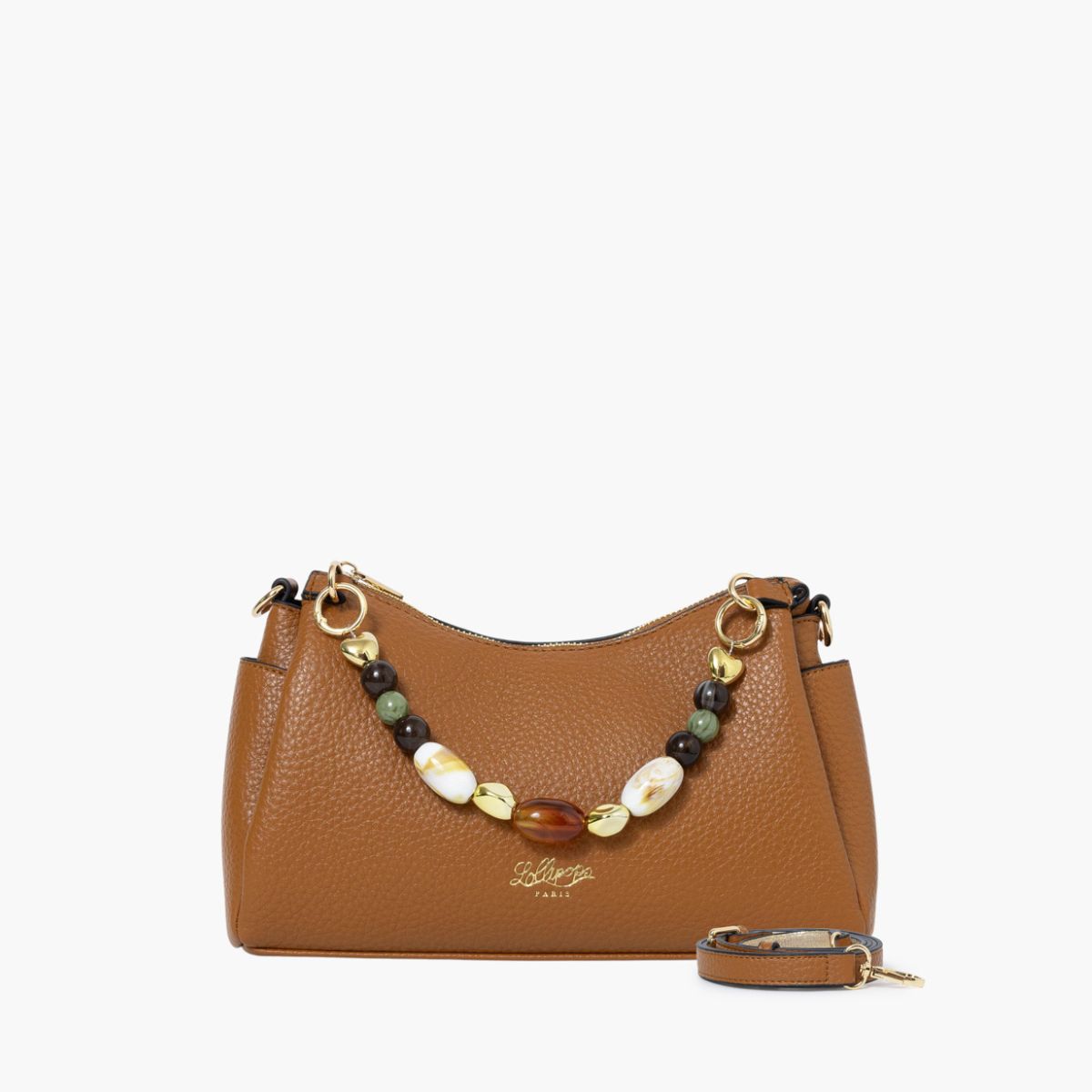 Sac porté épaule camel Stefie