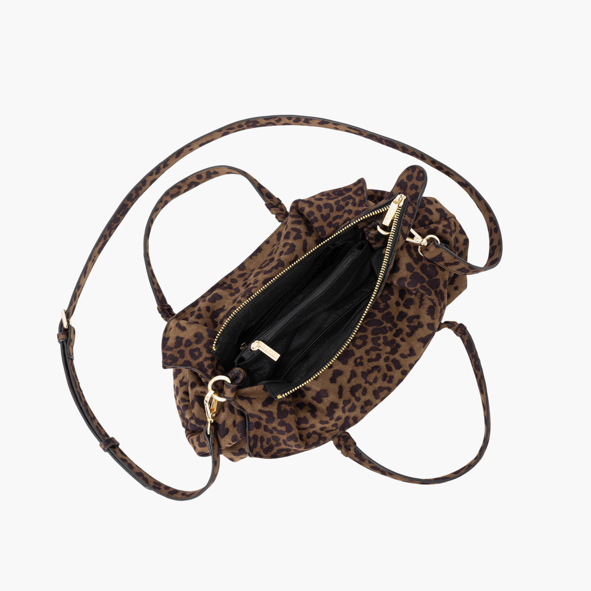 Petit sac shopper S léopard Teana