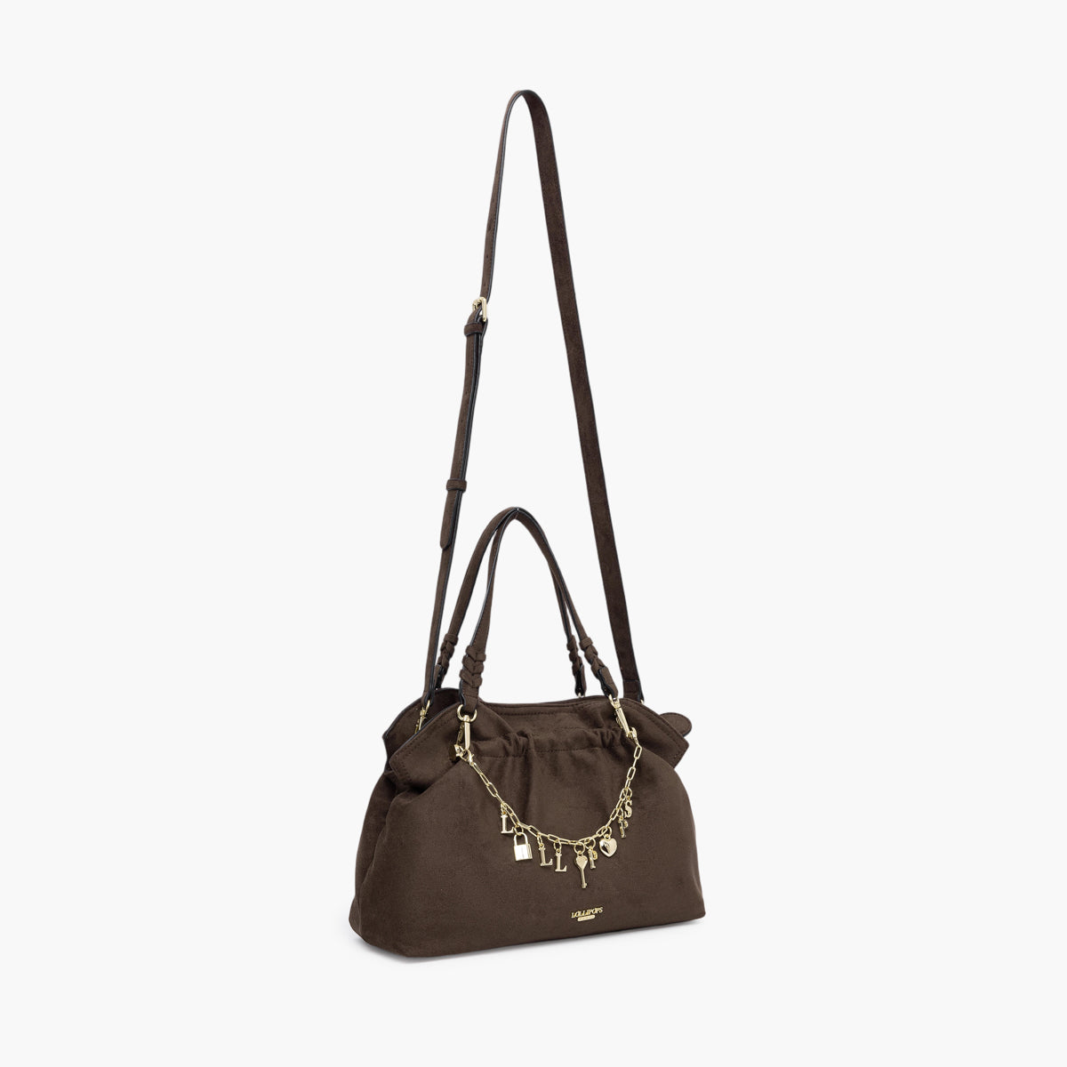 Petit sac shopper S marron Teana
