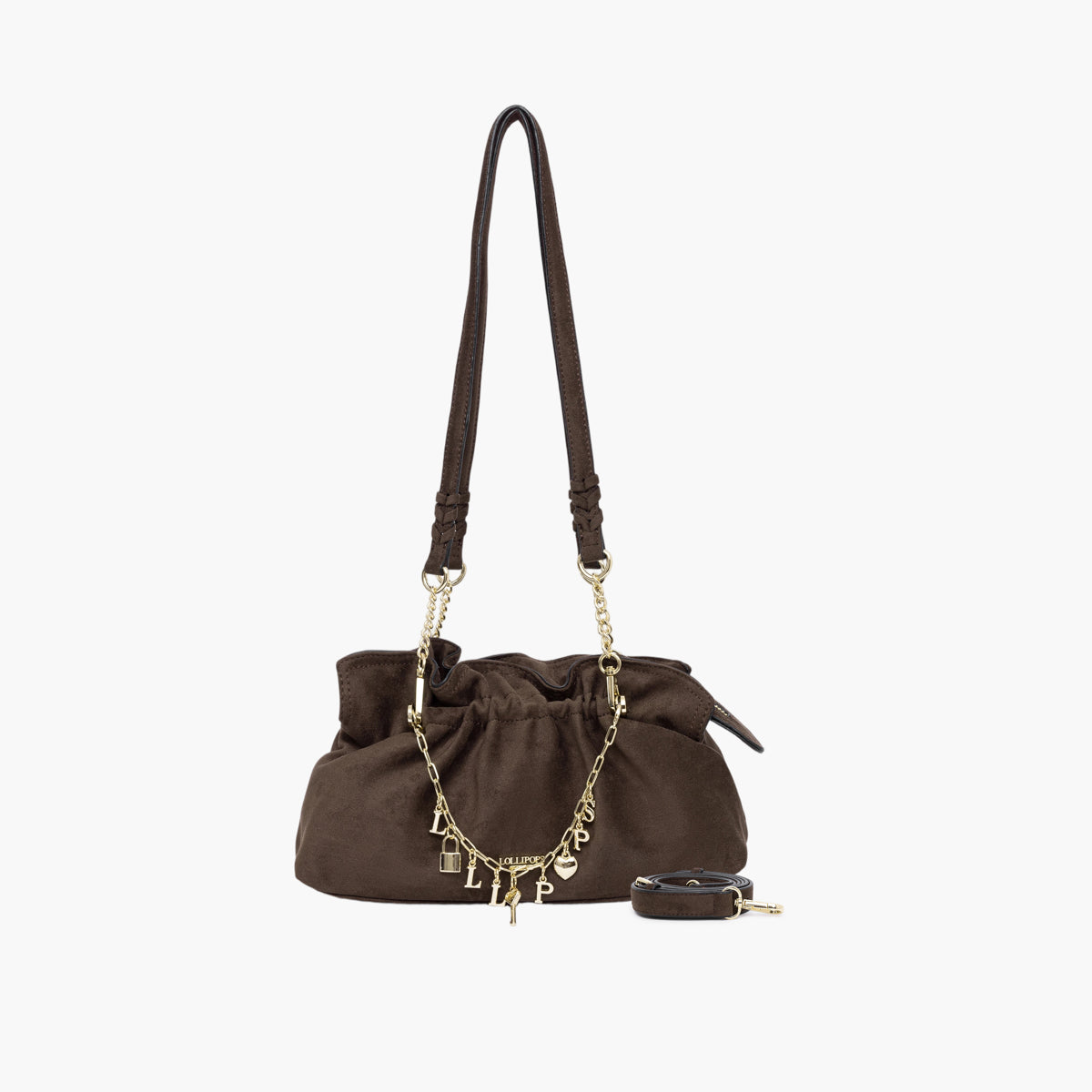 Sac porté épaule marron Teana M