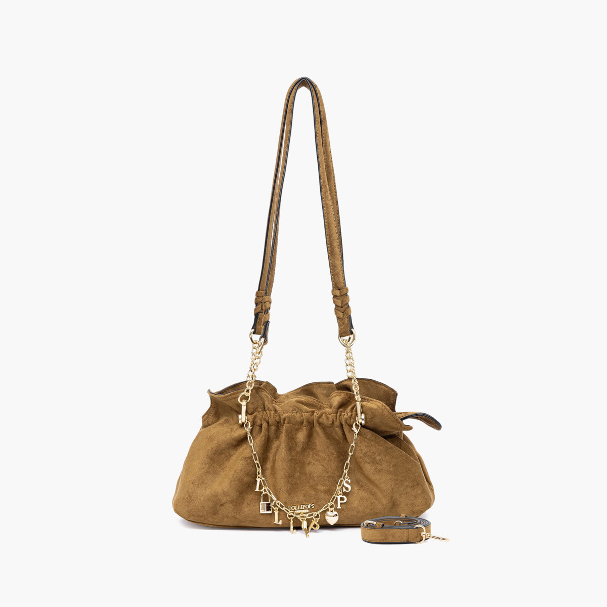 Sac porté épaule camel Teana S