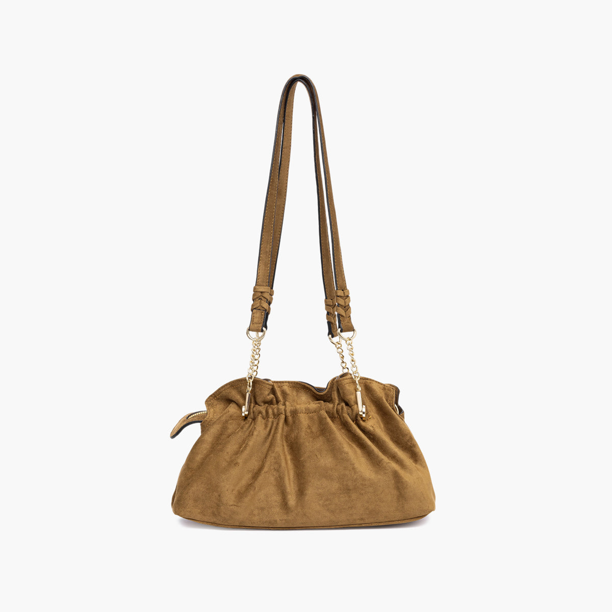 Sac porté épaule camel Teana S