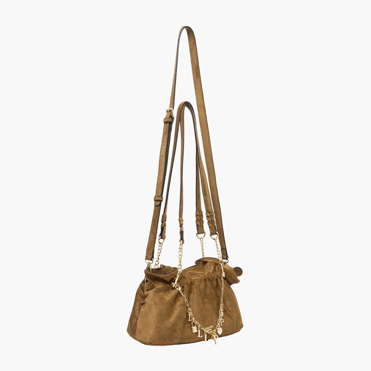 Sac porté épaule camel Teana S