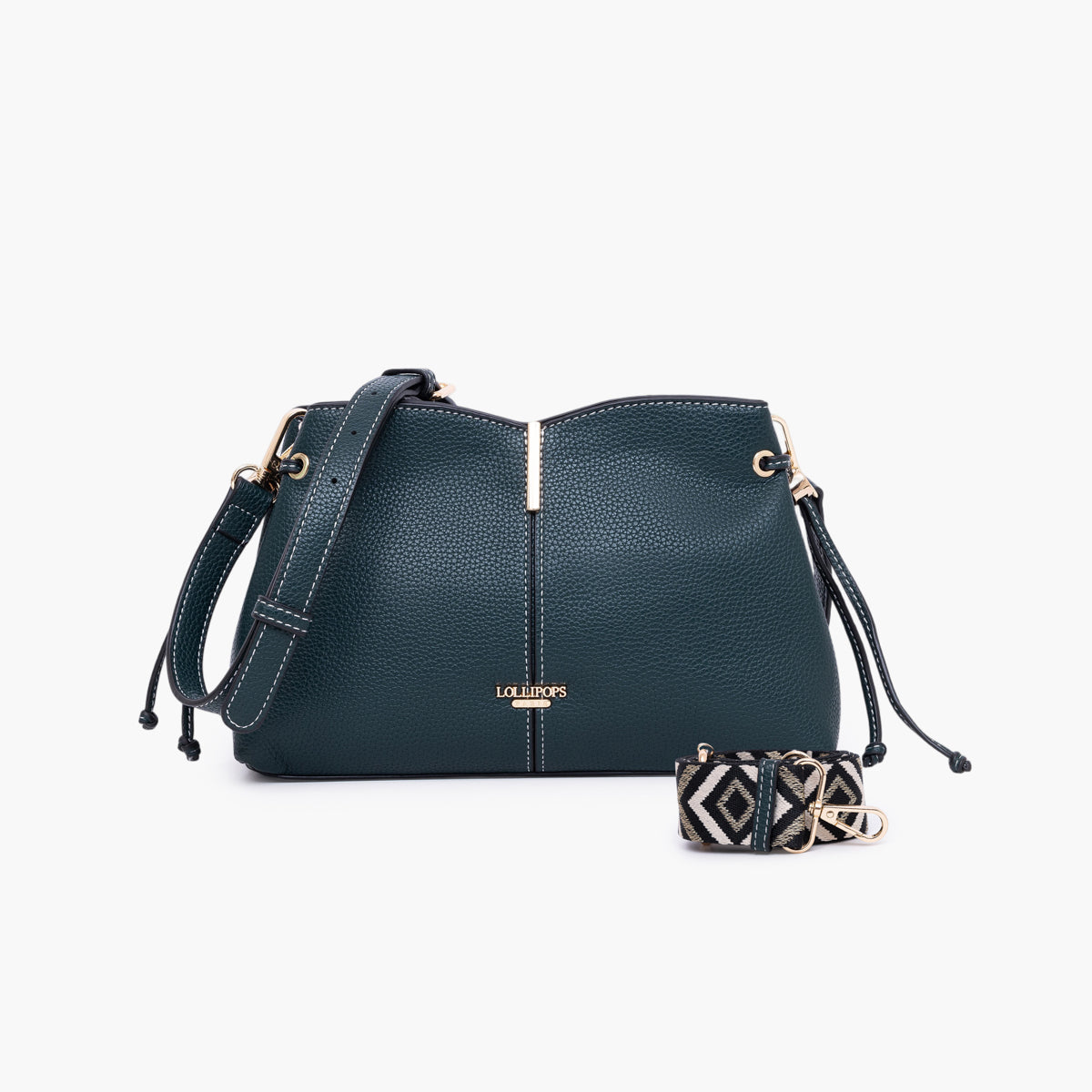 Sac multi poches vert foncé Taloum M