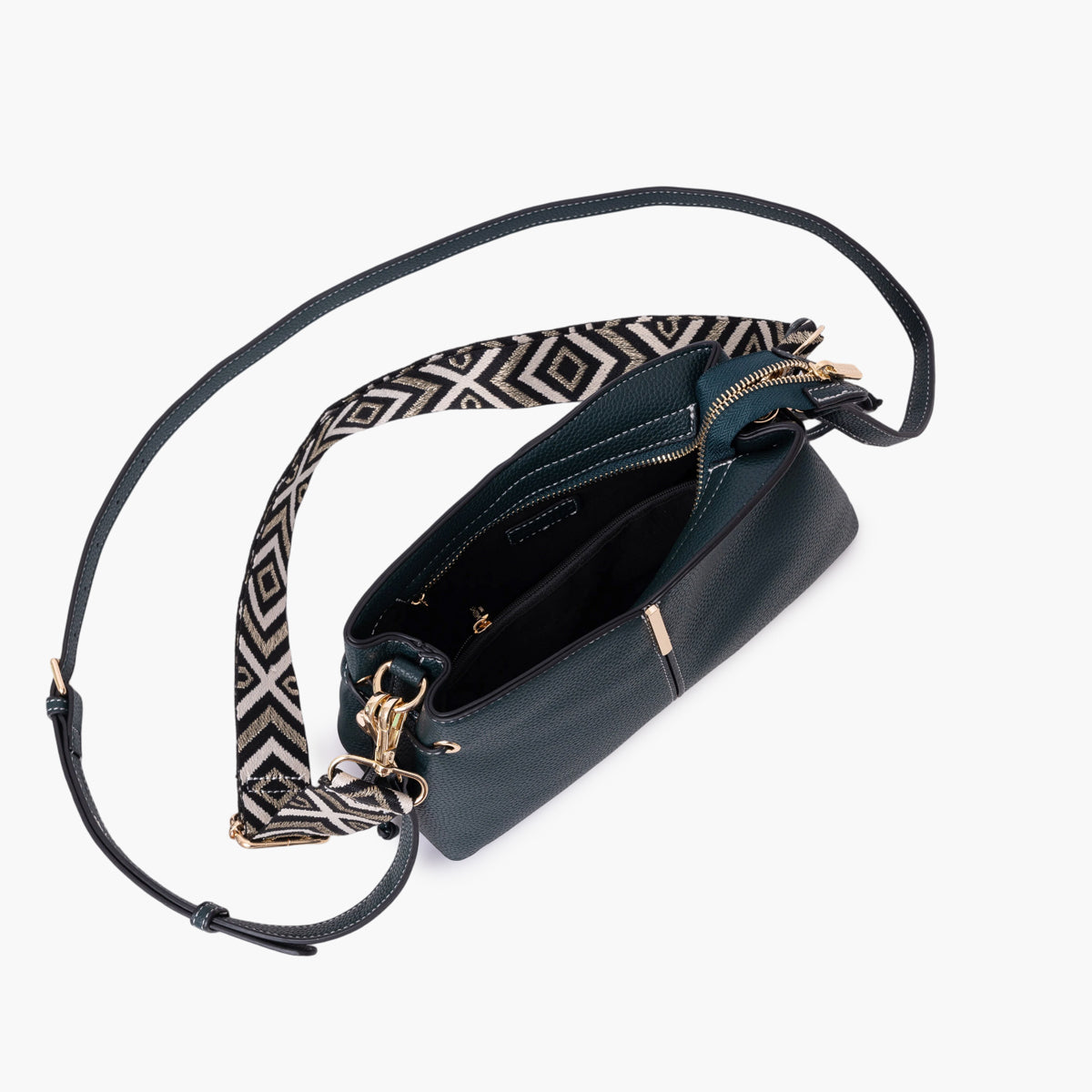 Sac multi poches vert foncé Taloum M