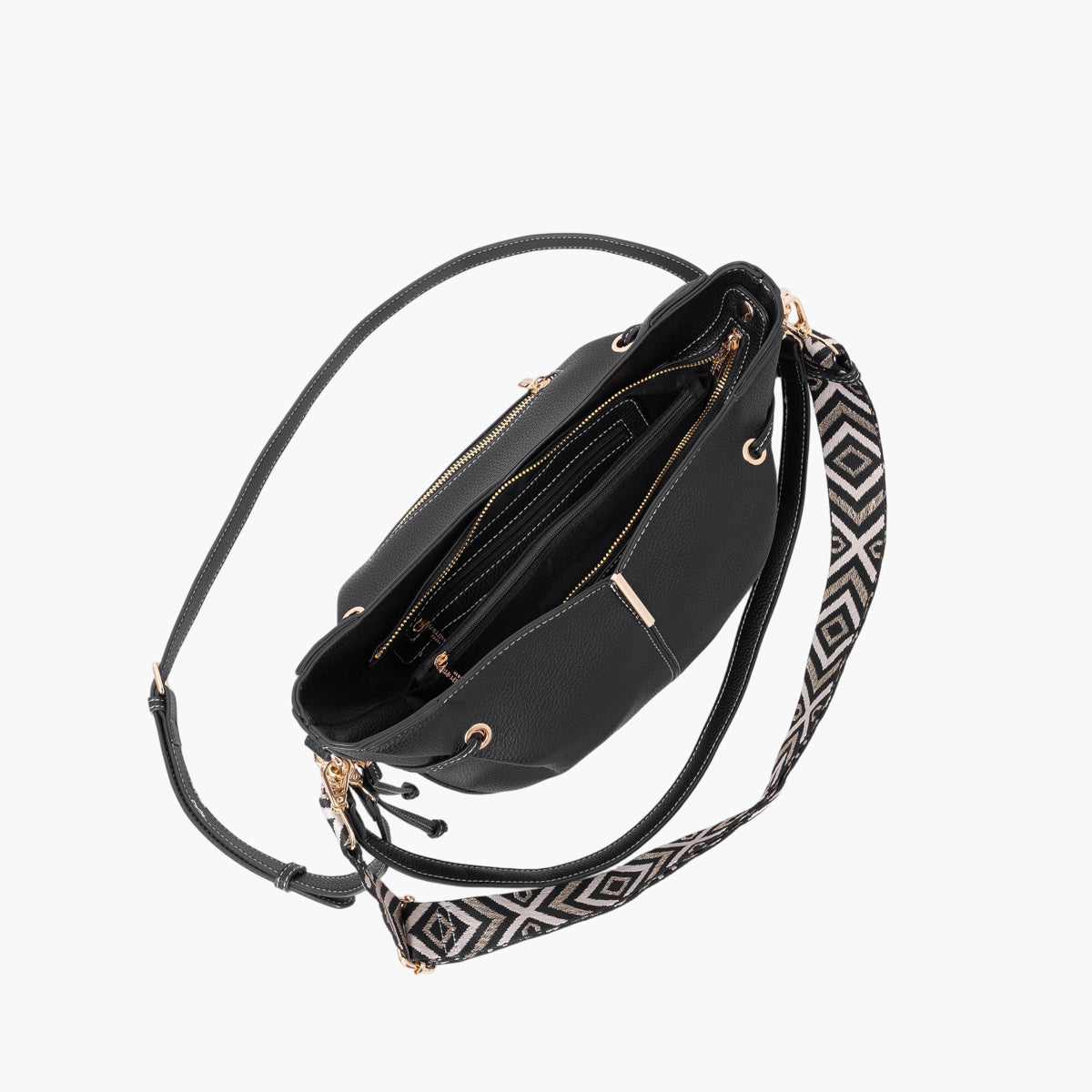 Sac porté épaule noir Taloum