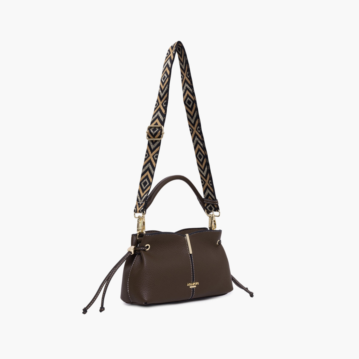 Petit sac porté épaule marron Taloum S