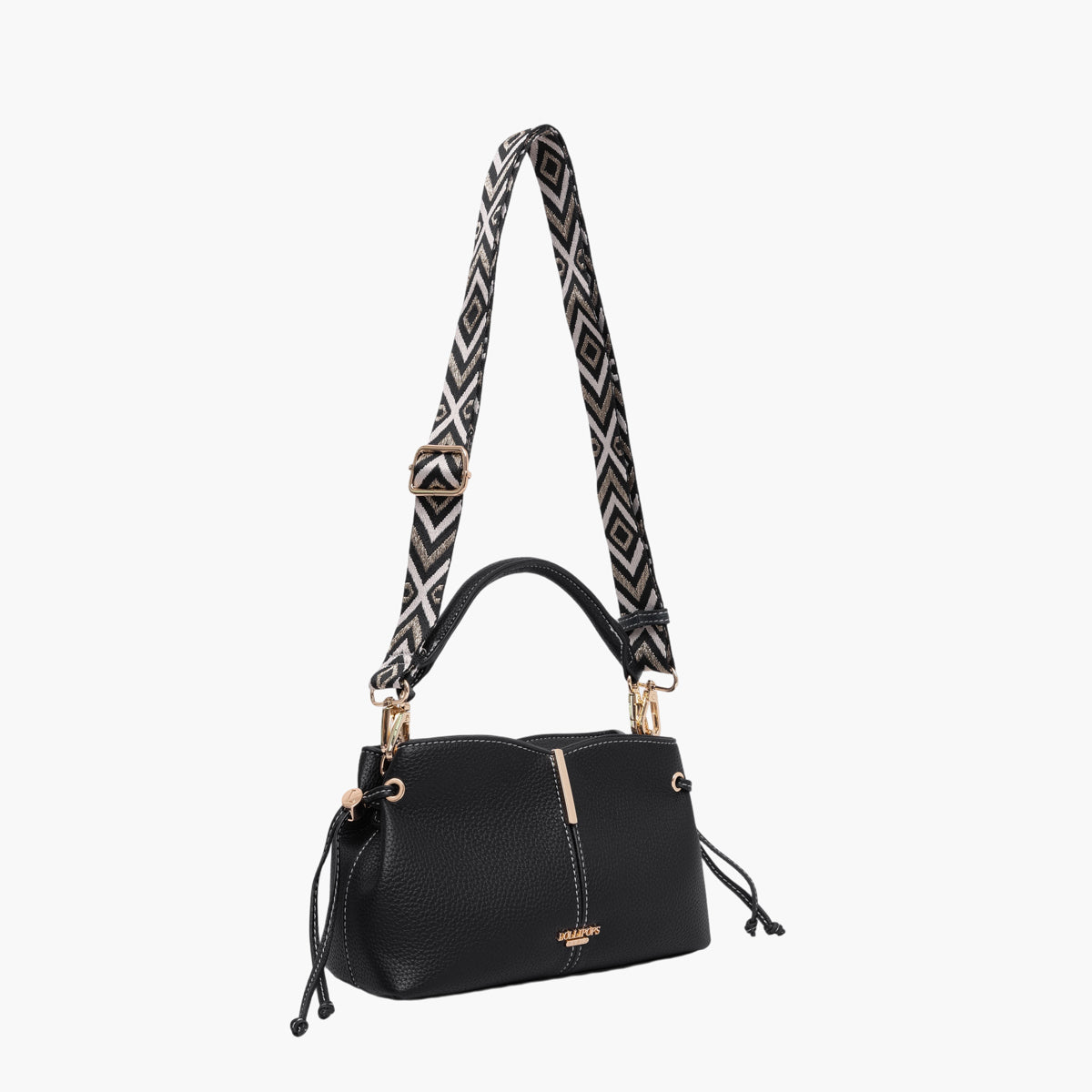 Petit sac porté épaule noir Taloum S