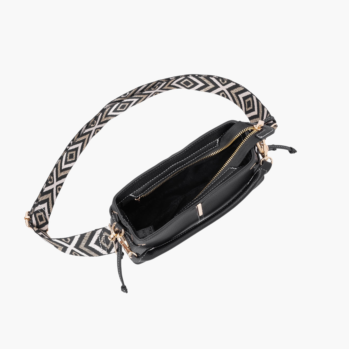 Petit sac porté épaule noir Taloum S