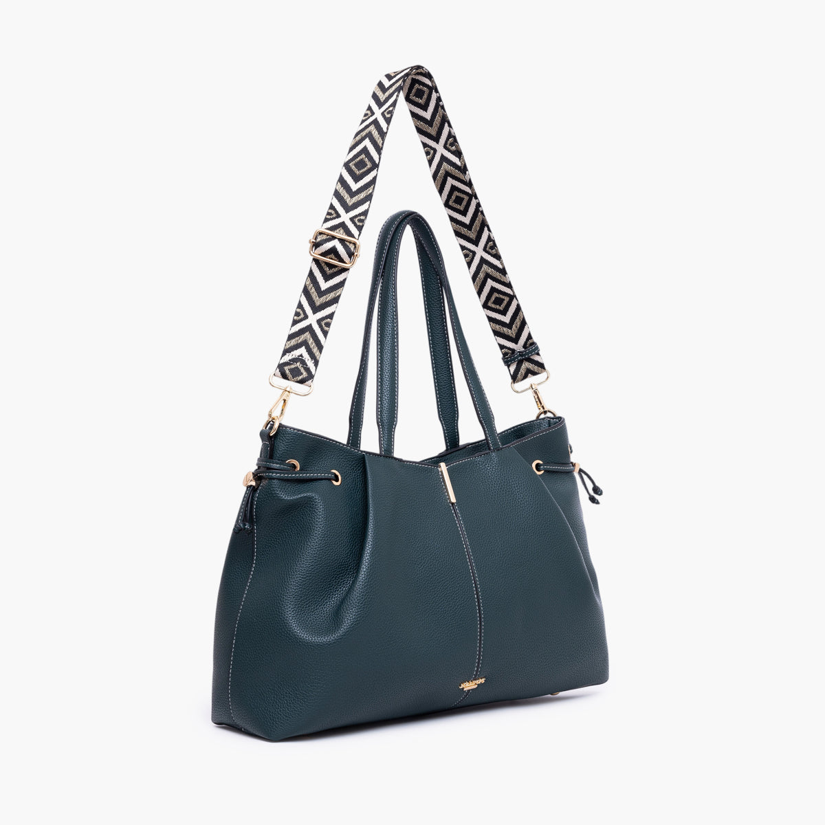 Grand sac shopper vert foncé Taloum L