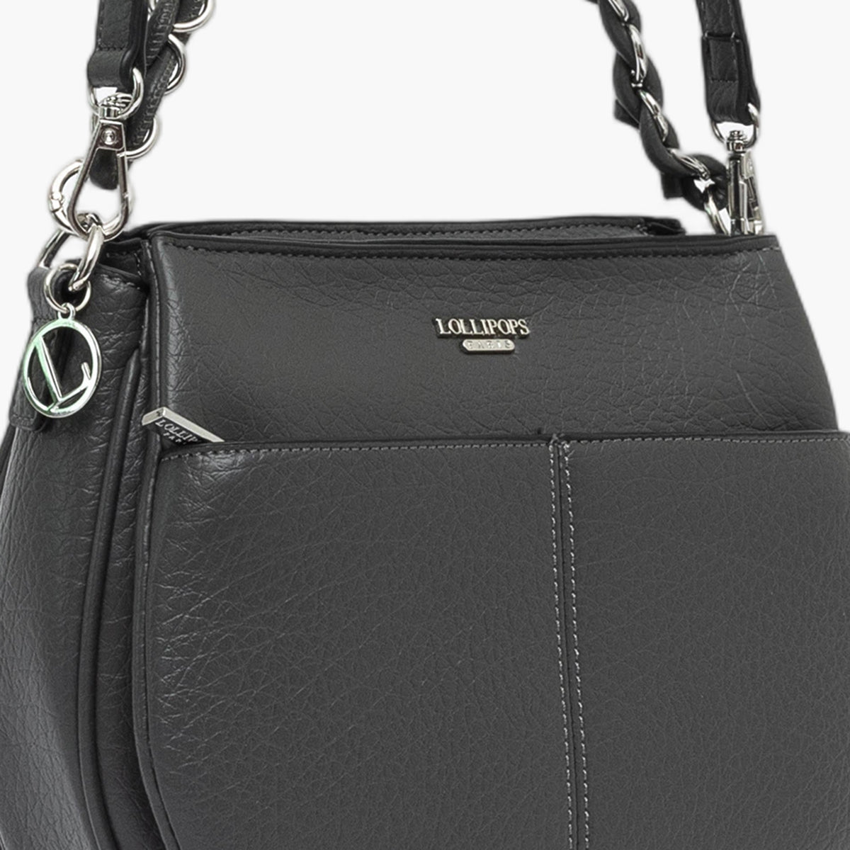 Sac multi poches M gris Traicy