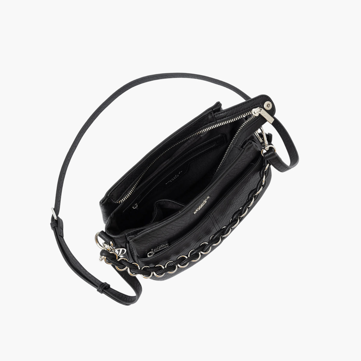 Sac multi poches M noir Traicy