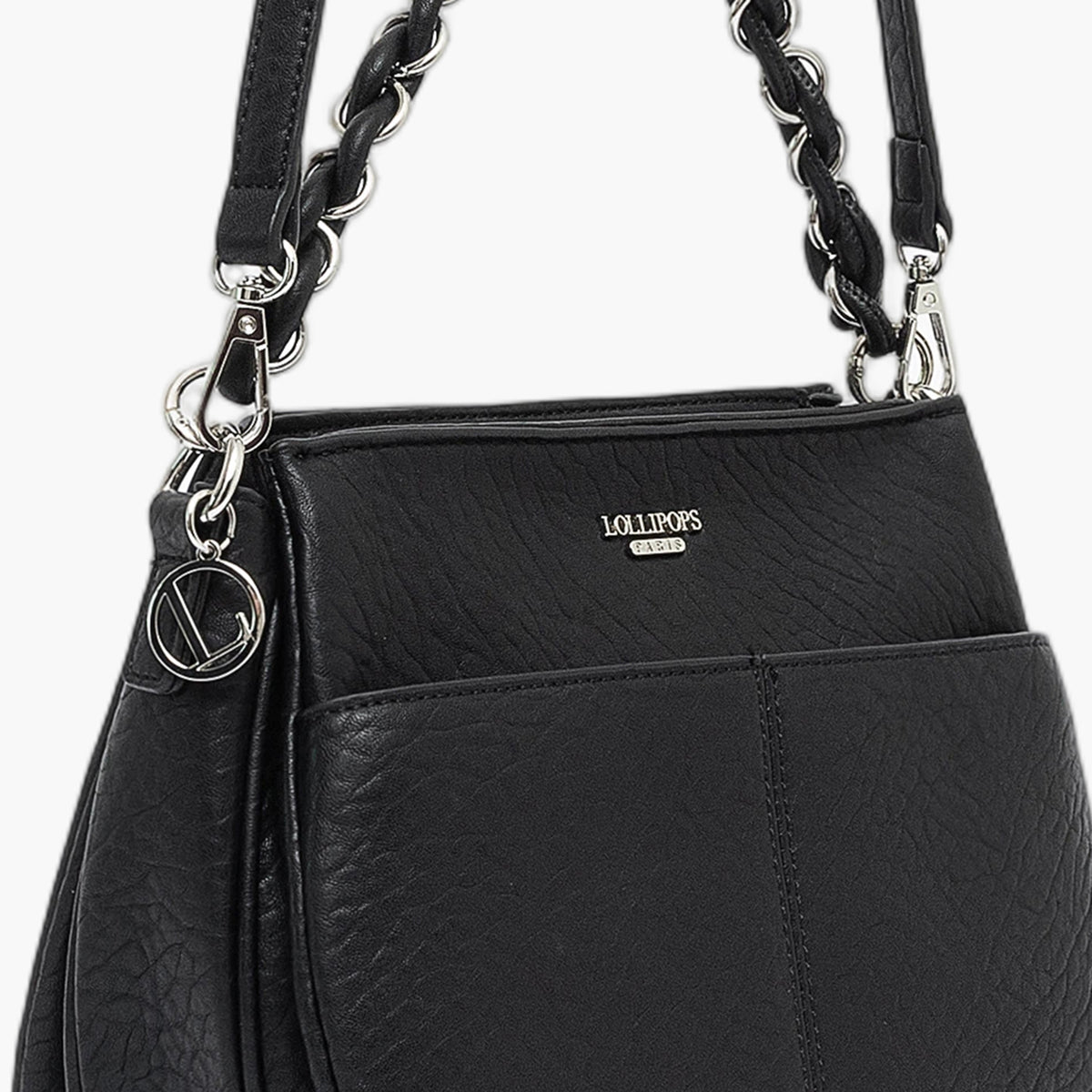 Sac multi poches M noir Traicy