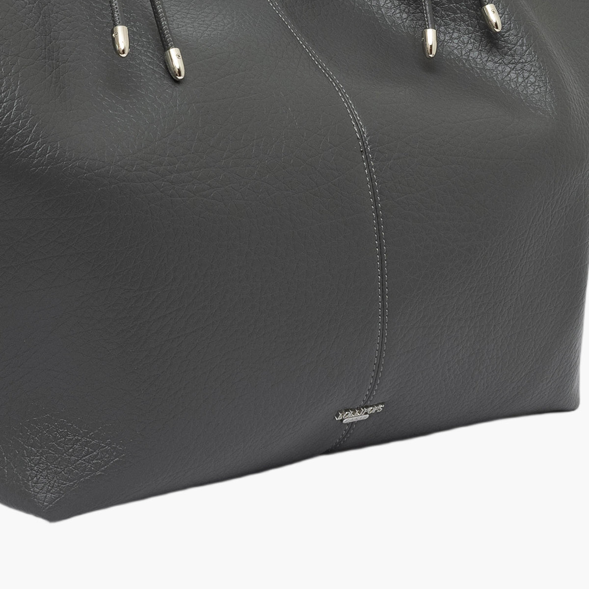 Grand sac shopper gris Traicy