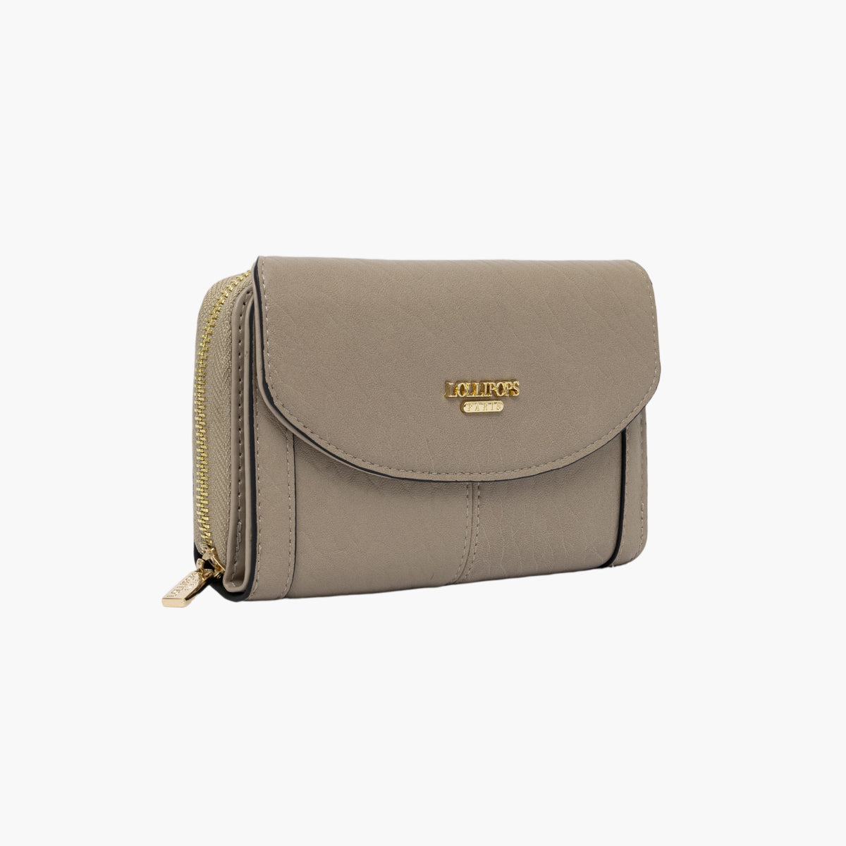 Grand portefeuille beige Traicy
