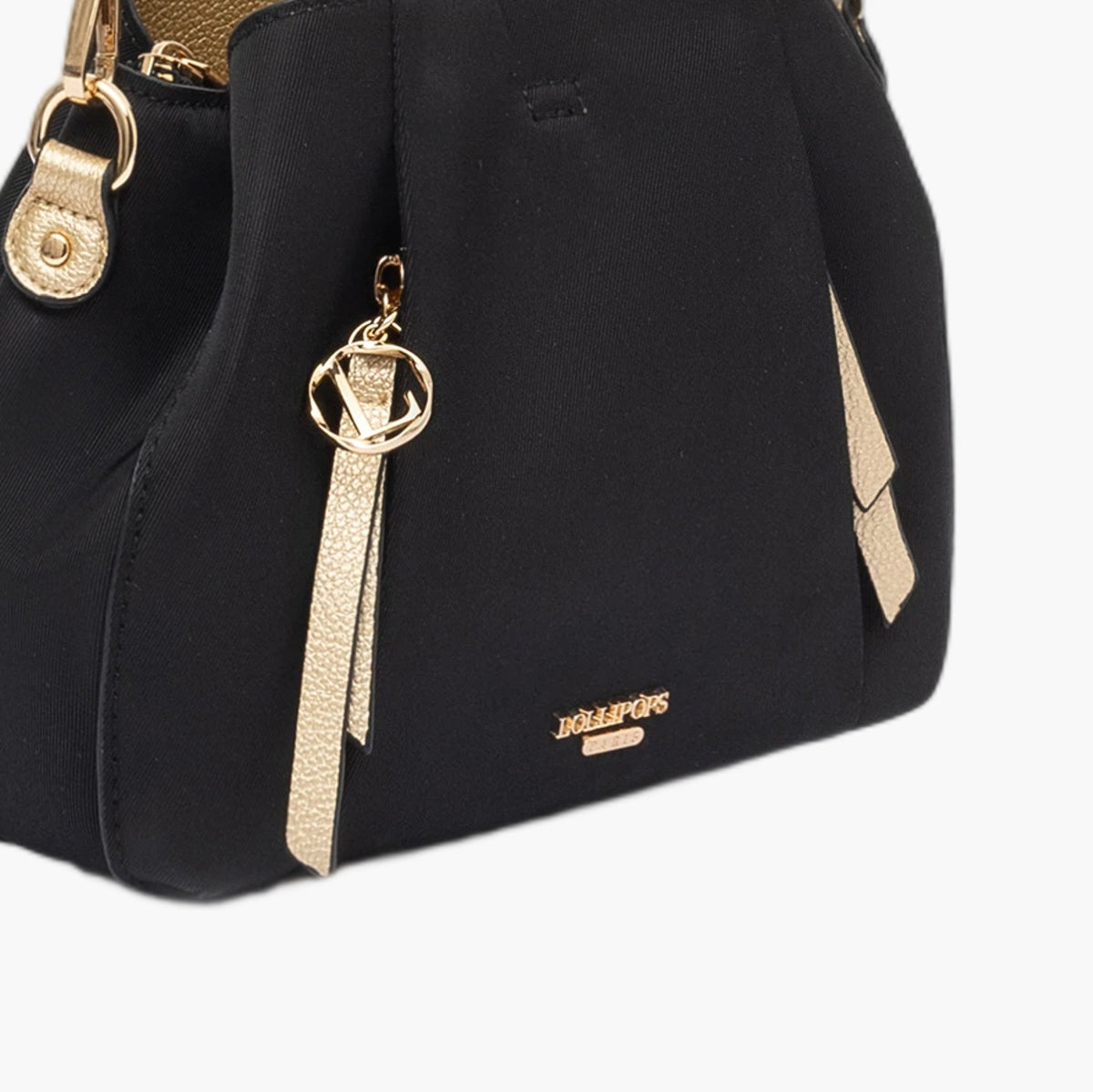 Sac multi poches noir Teralia Shopper M