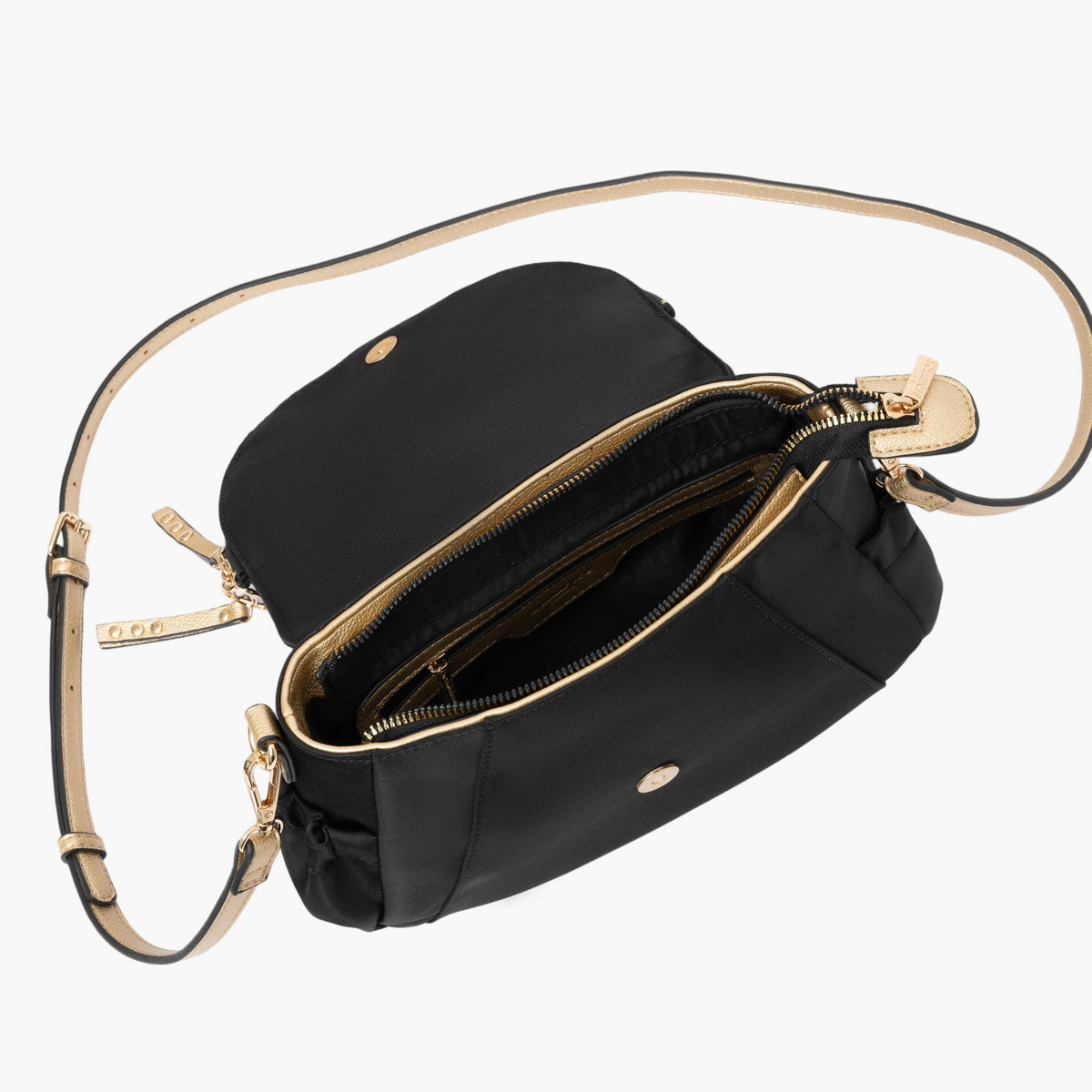 Sac porté épaule noir Teralia Shoulder M