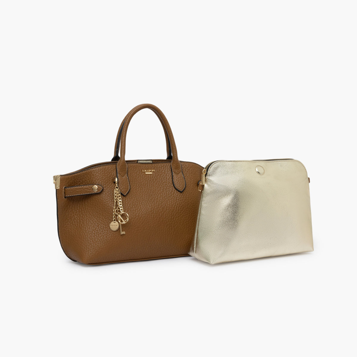 Sac shopper camel Todora