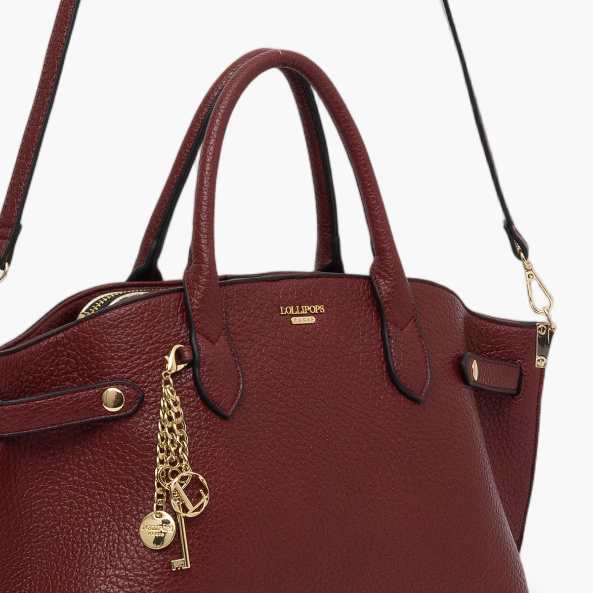 Sac shopper rouge Todora M