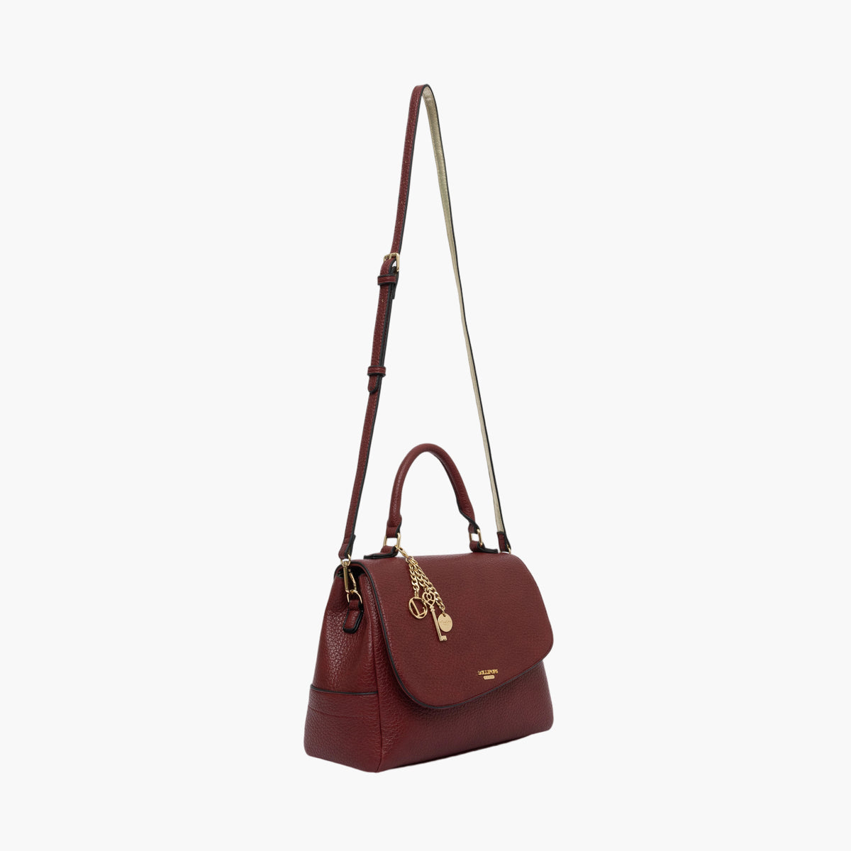Grand sac porté épaule rouge Todora