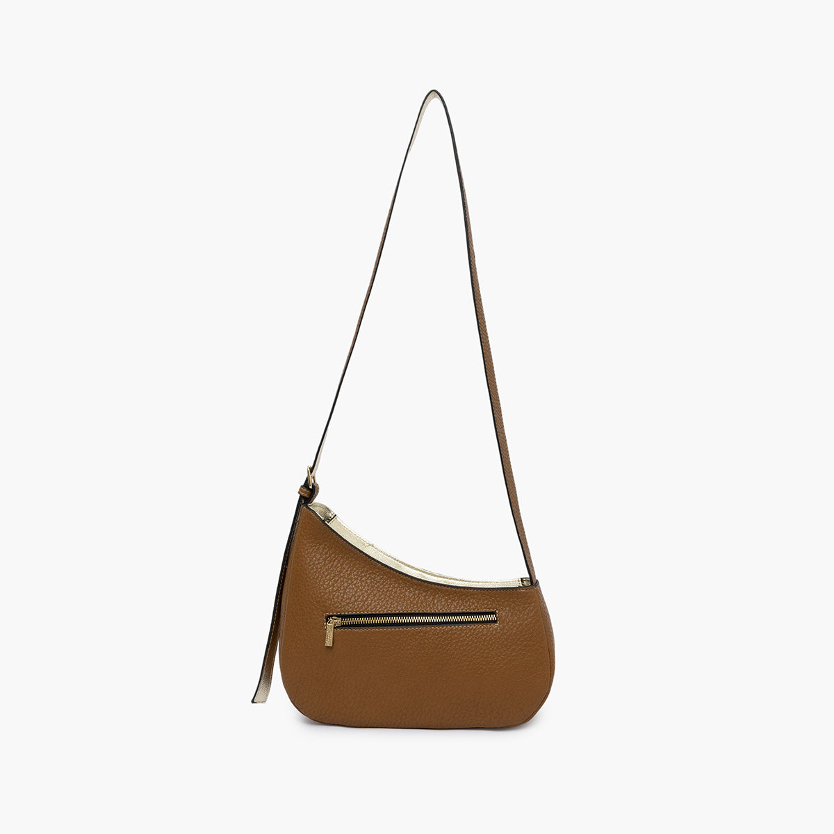 Sac porté épaule camel Todora M