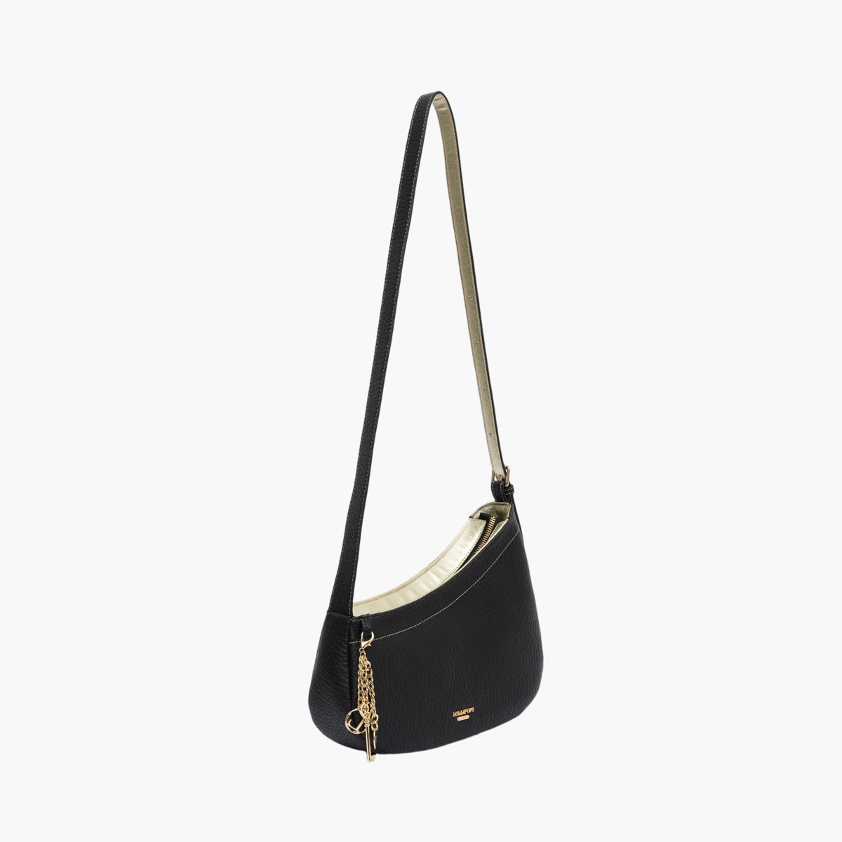 Sac porté épaule noir Todora M