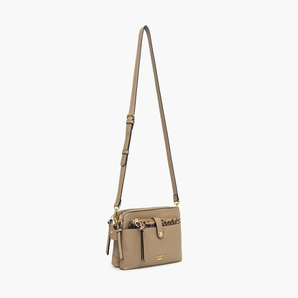 Sac multi poches taupe Tim