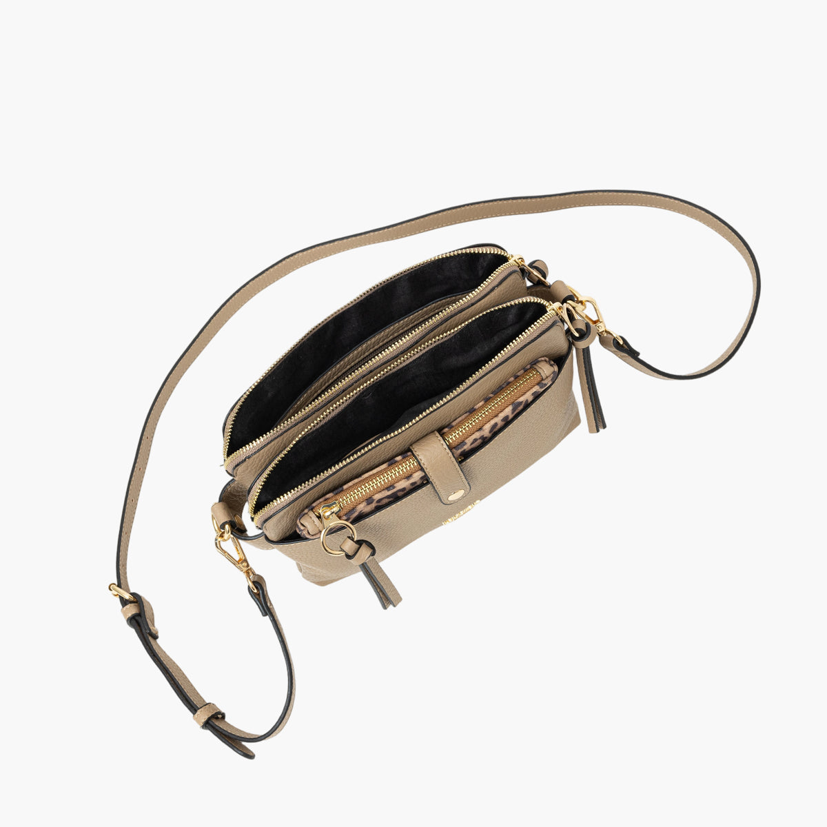 Sac multi poches taupe Tim