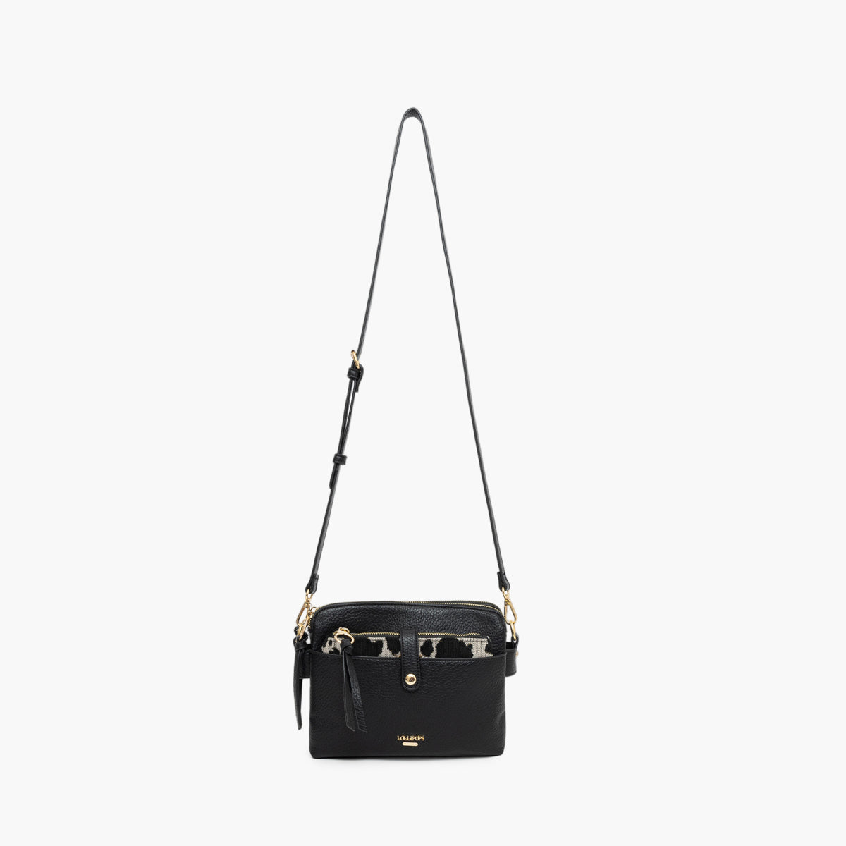 Sac multi poches noir Tim