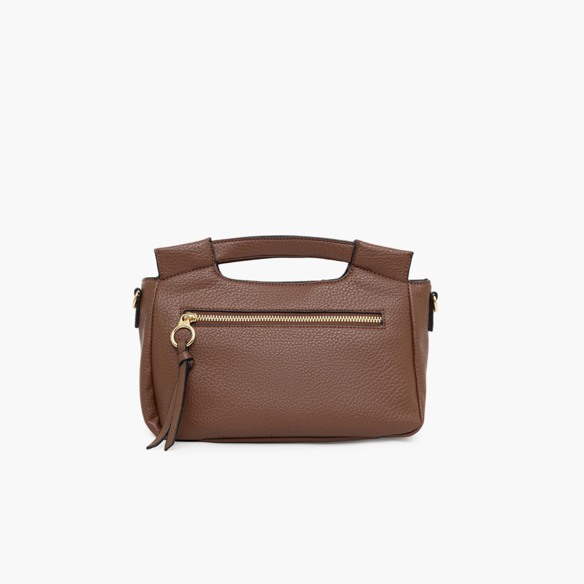 Petit sac porté épaule cognac Tim