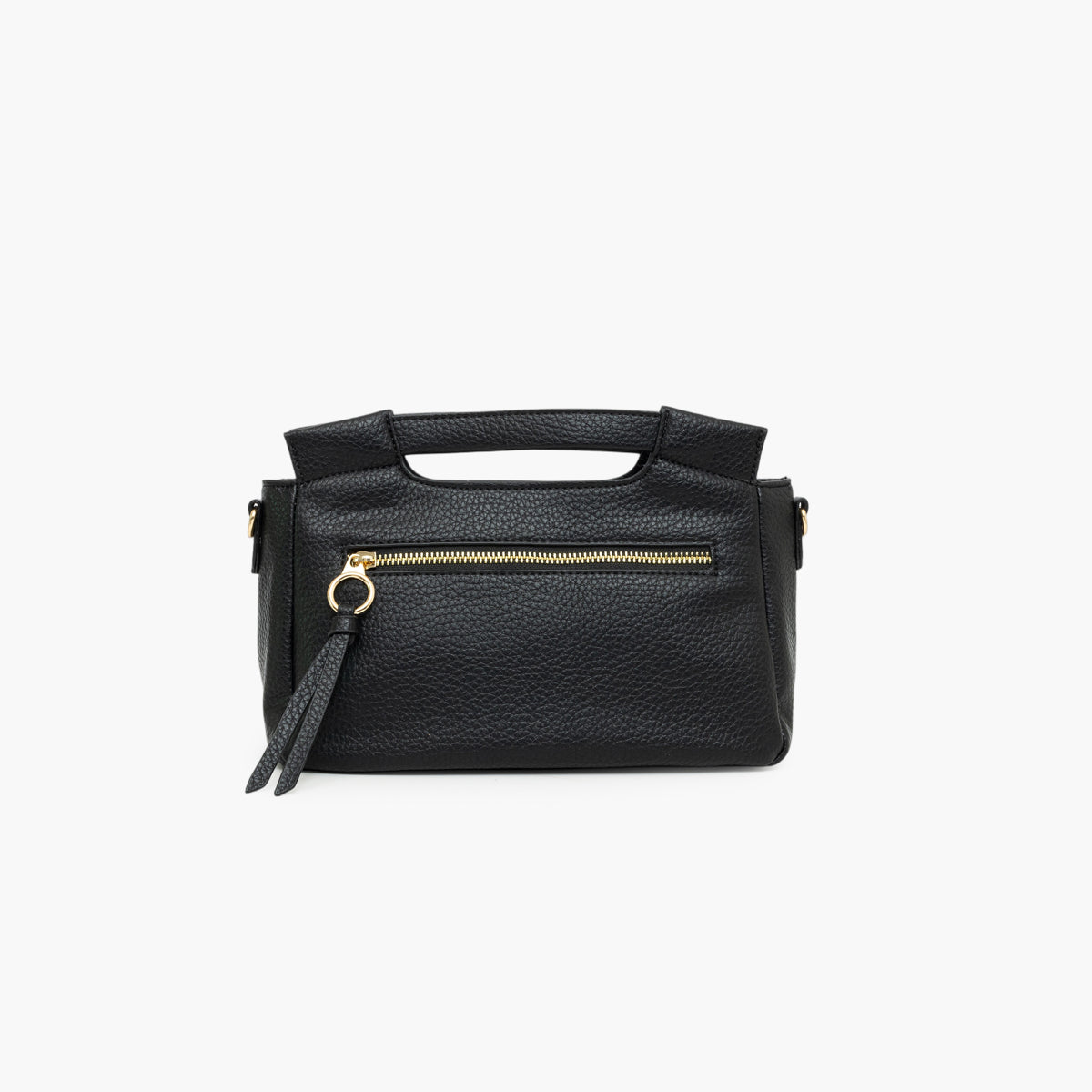 Petit sac porté épaule noir Tim