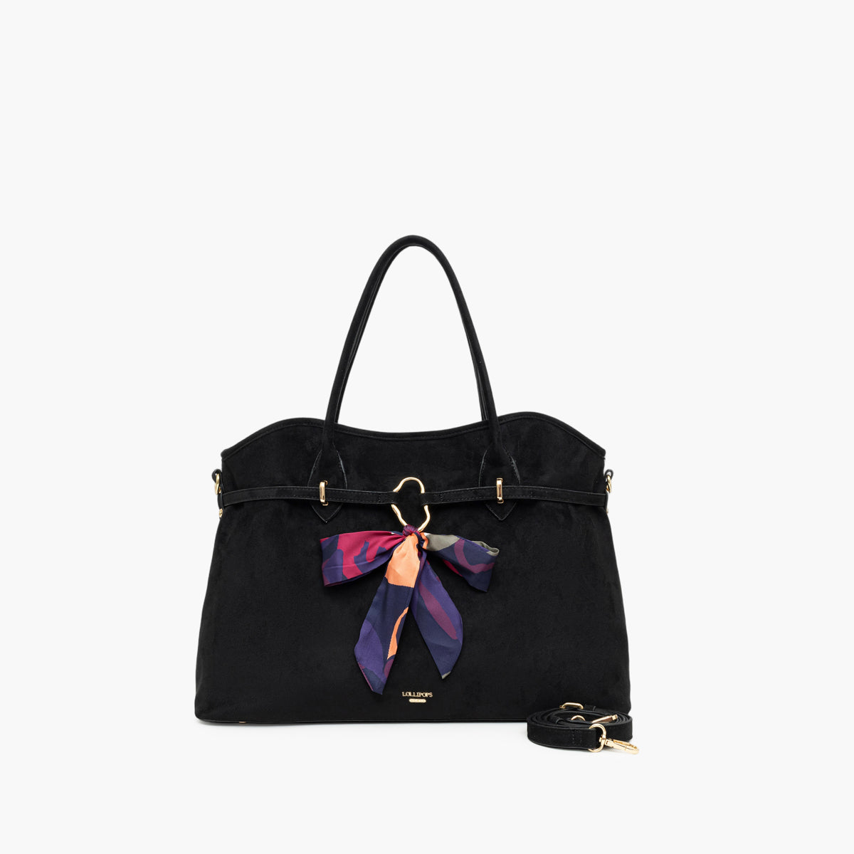 Grand sac shopper noir Tivaline