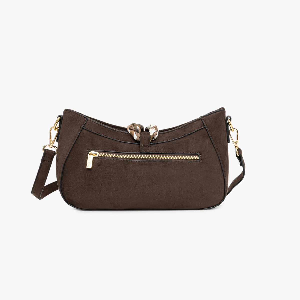 Sac porté épaule marron Tivaline