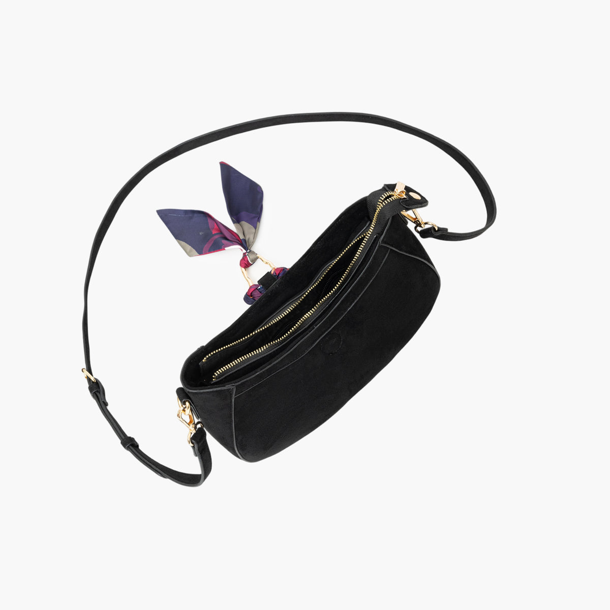 Sac porté épaule noir Tivaline