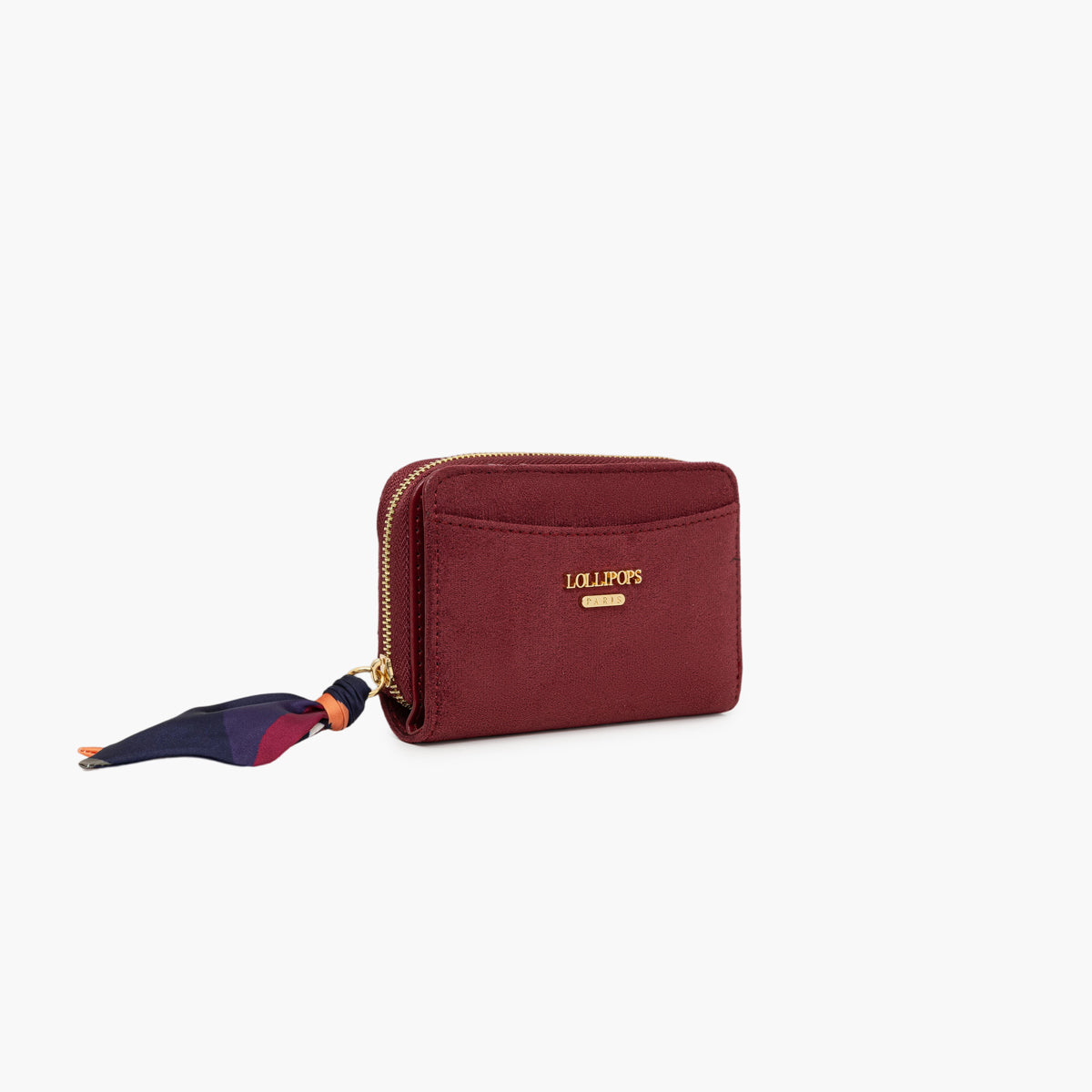 Petit portefeuille bordeaux Tivaline