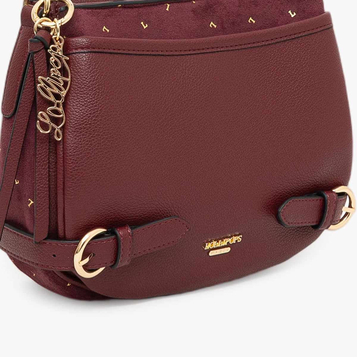 Sac multi poches bordeaux Tobi