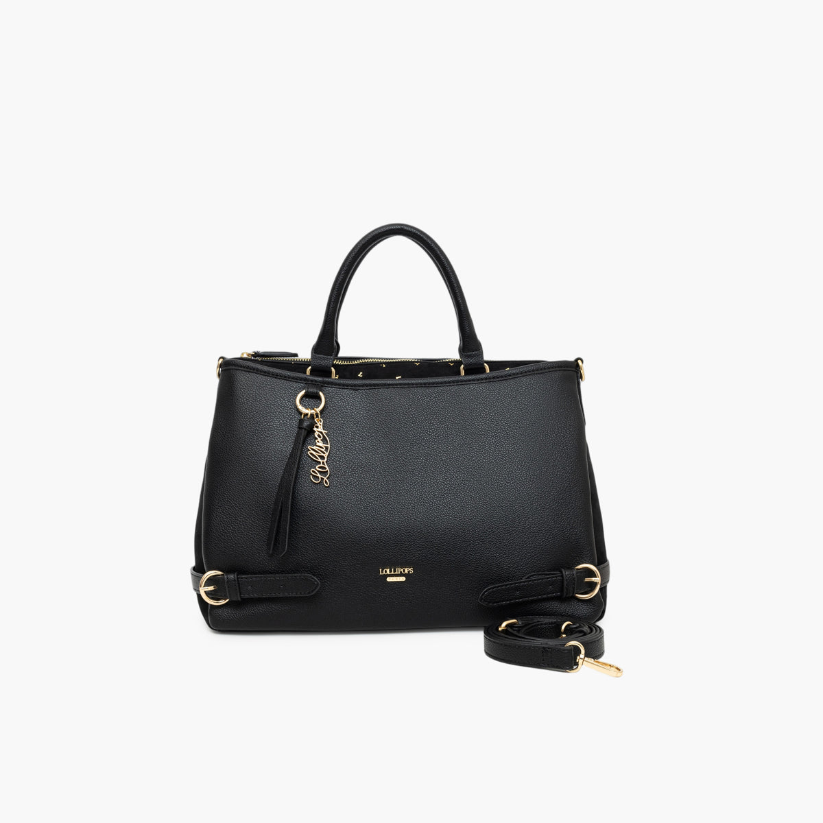 Grand sac shopper noir Tobi